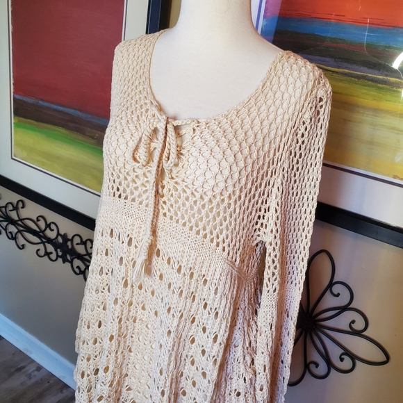 Umgee Knit Bell Sleeve Sweater - Picture 2 of 8